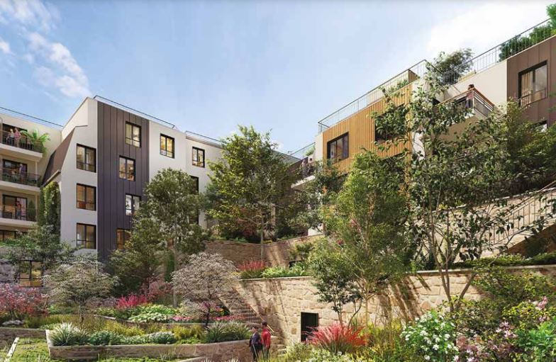 domaine des belles vues-fontenay sous bois-appartement-neuf-balcon-pinel-cogedim